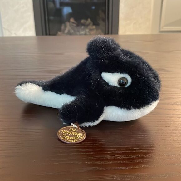 GANZ Bros The Heritage Collection Killer Whale Plush 9” long Excellent Condition - Picture 3 of 5